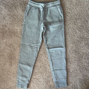 Puma Kids Light Gray Jogger Sweatpants